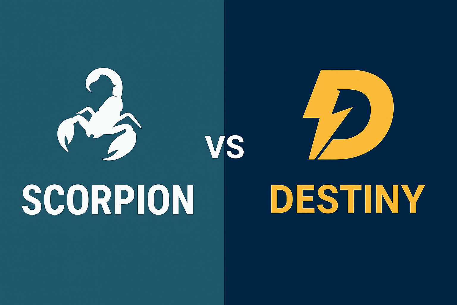 scorpion vs destiny electrician marketing comparison