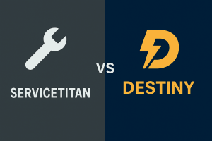 service titan vs destiny electrician marketing comparison
